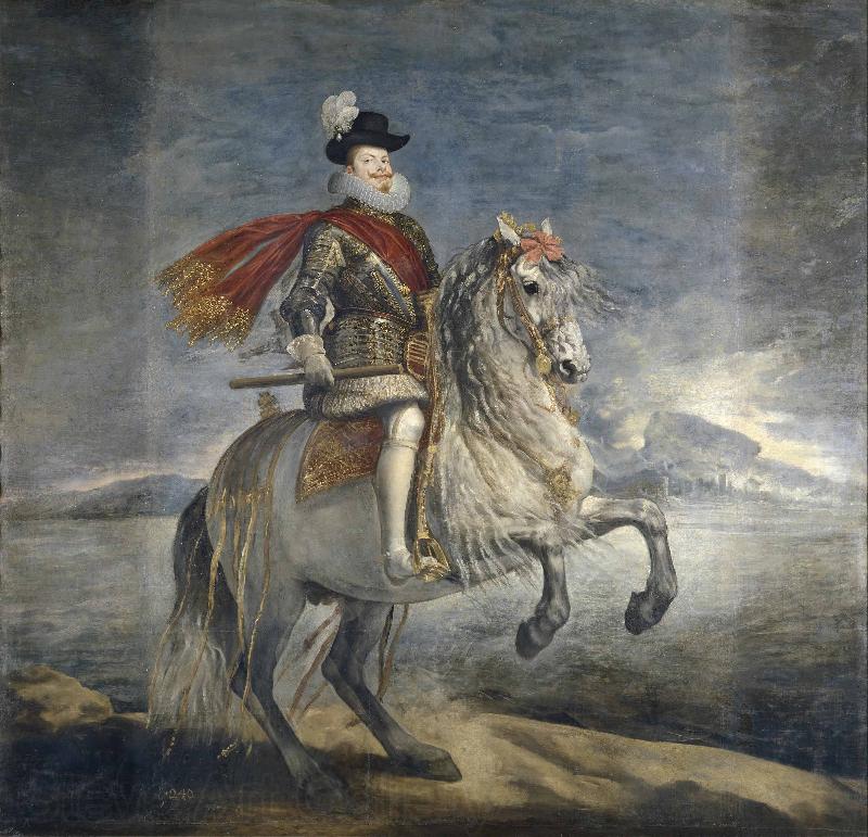 Diego Velazquez Equestrian Portrait of Philip III Spain oil painting art